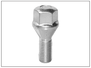 Lug Bolt Chrome Plated Renault 9 AA 19 M12X1,5X50mm 