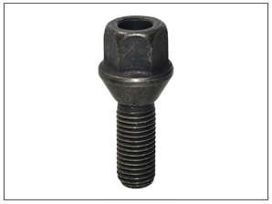 Lug Bolt Holey Black Bmw AA 17 M12X1,5X51mm