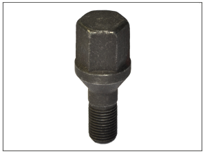 Lug Bolt Black AA 19 M12x1,25x55mm Peugeot 206 207 Citroen 758855