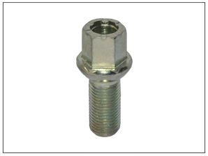 Lug Bolt Holey Zinc AA 17 M14x1,5x52mm Audi VW 