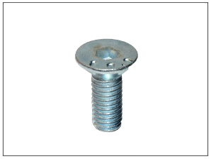 Imbus Bolt With Countersink M6X15 White